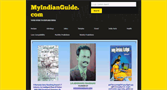 Desktop Screenshot of myindianguide.com